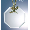Jade Glass Octagon Ornament